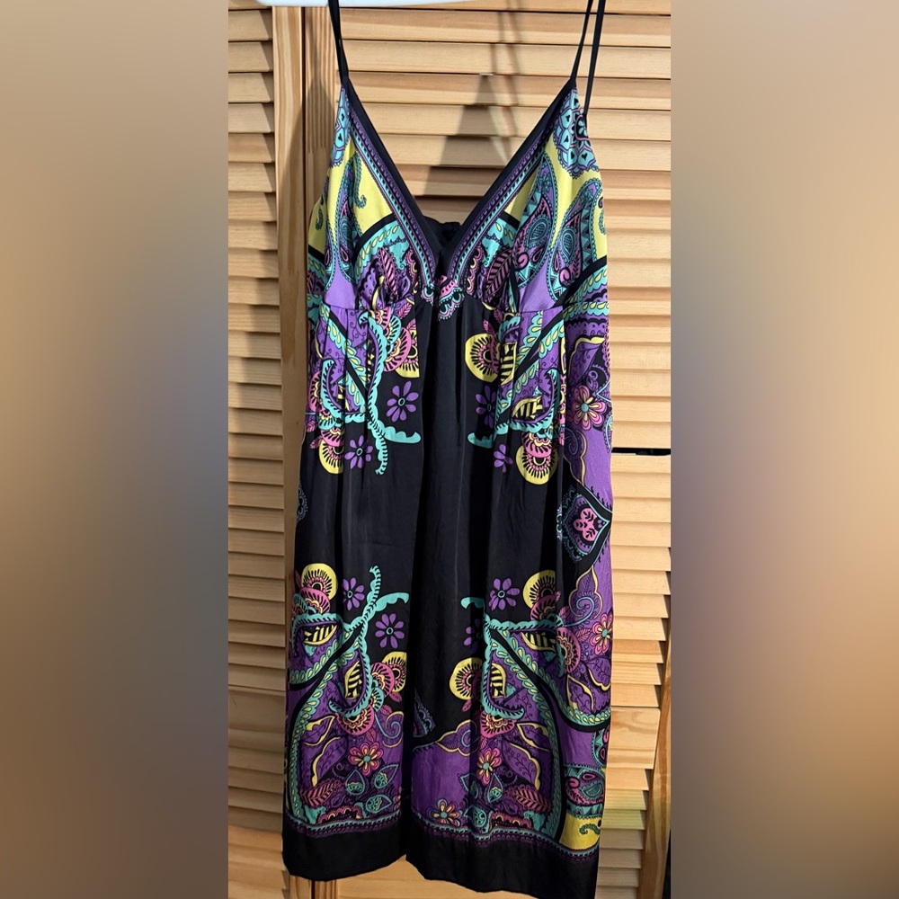 ECI Multicolor Paisley Dress